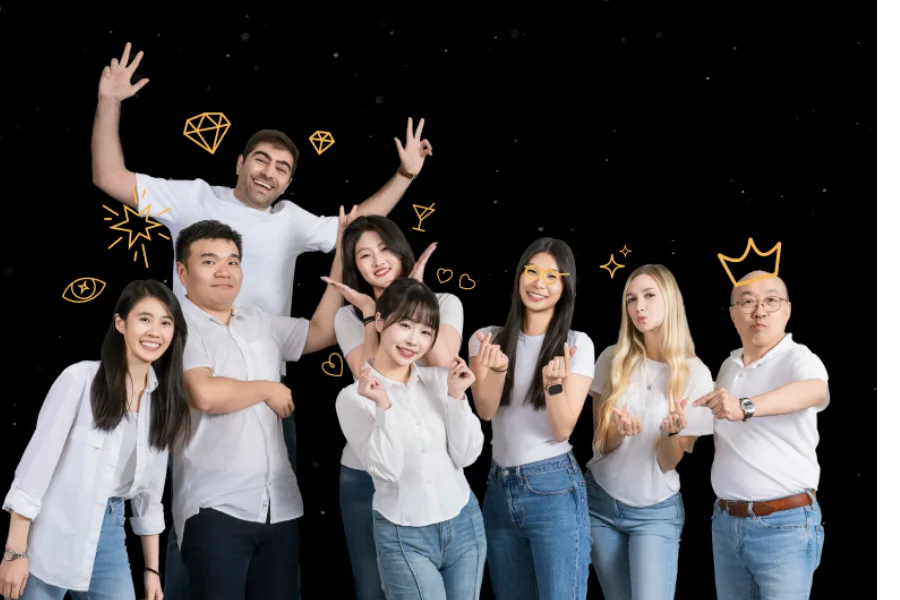 The Curate Creative team
